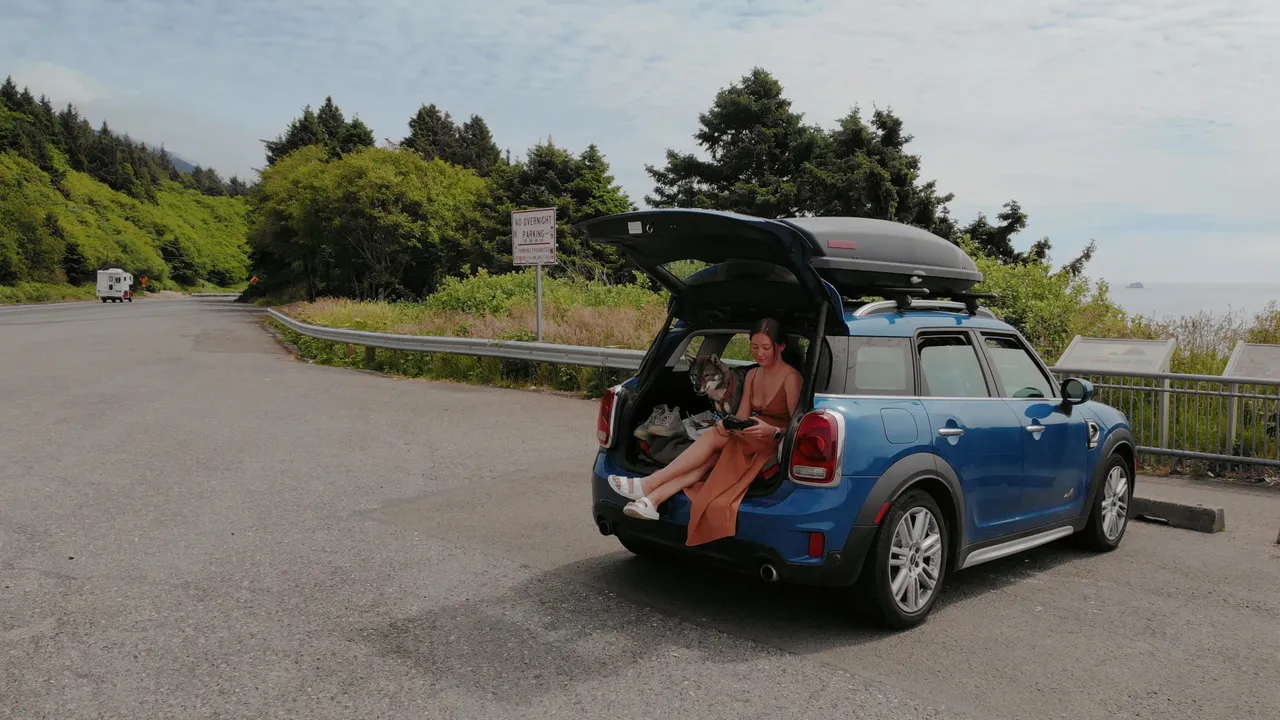 Car Camping in my MINI Cooper