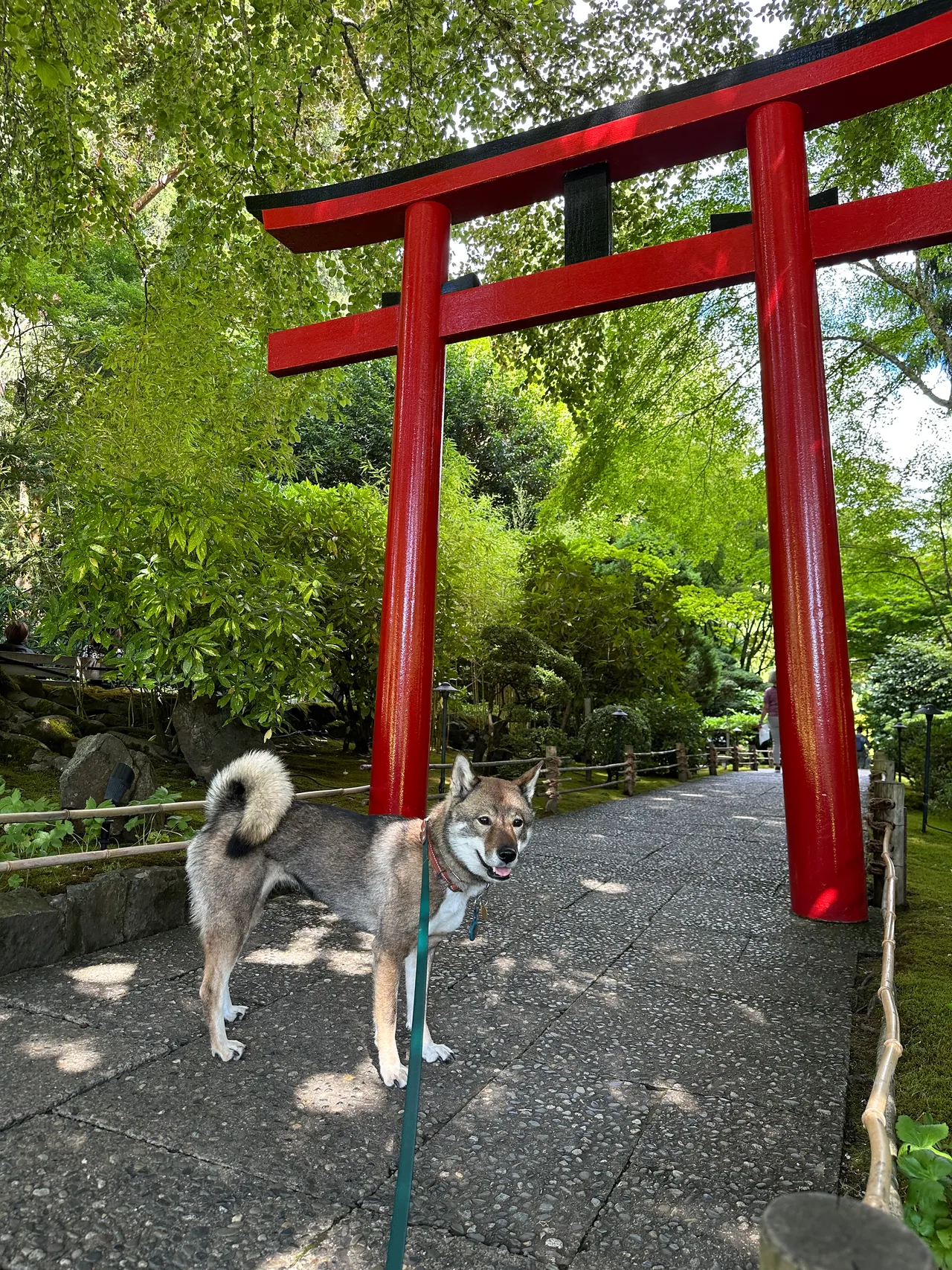 Butchart Gardens japanese shrine garden