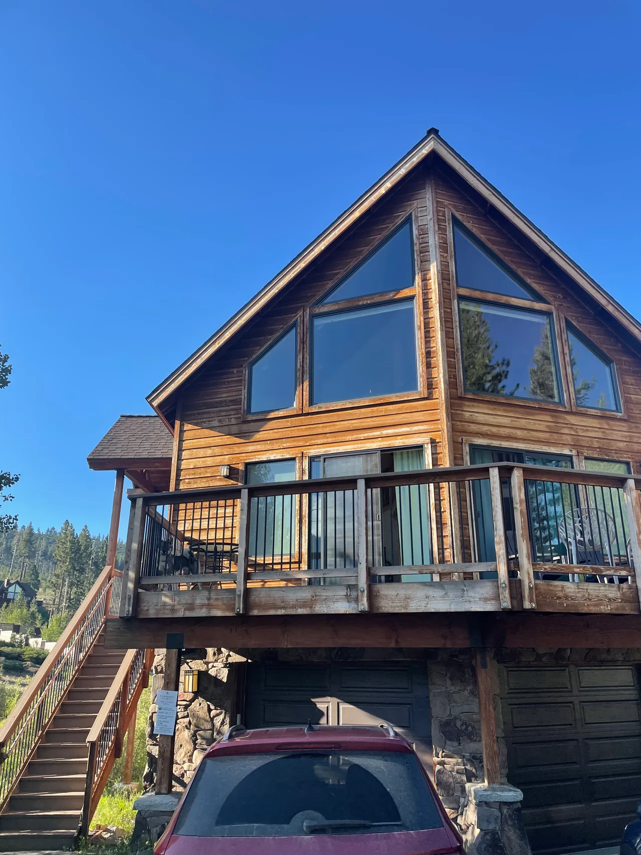 a-frame home in lake tahoe