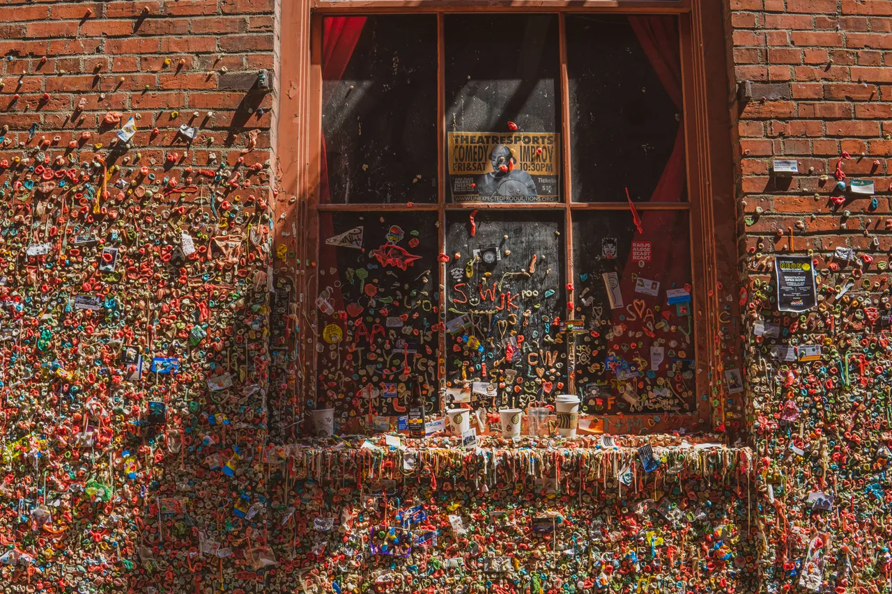 seattle gum wall