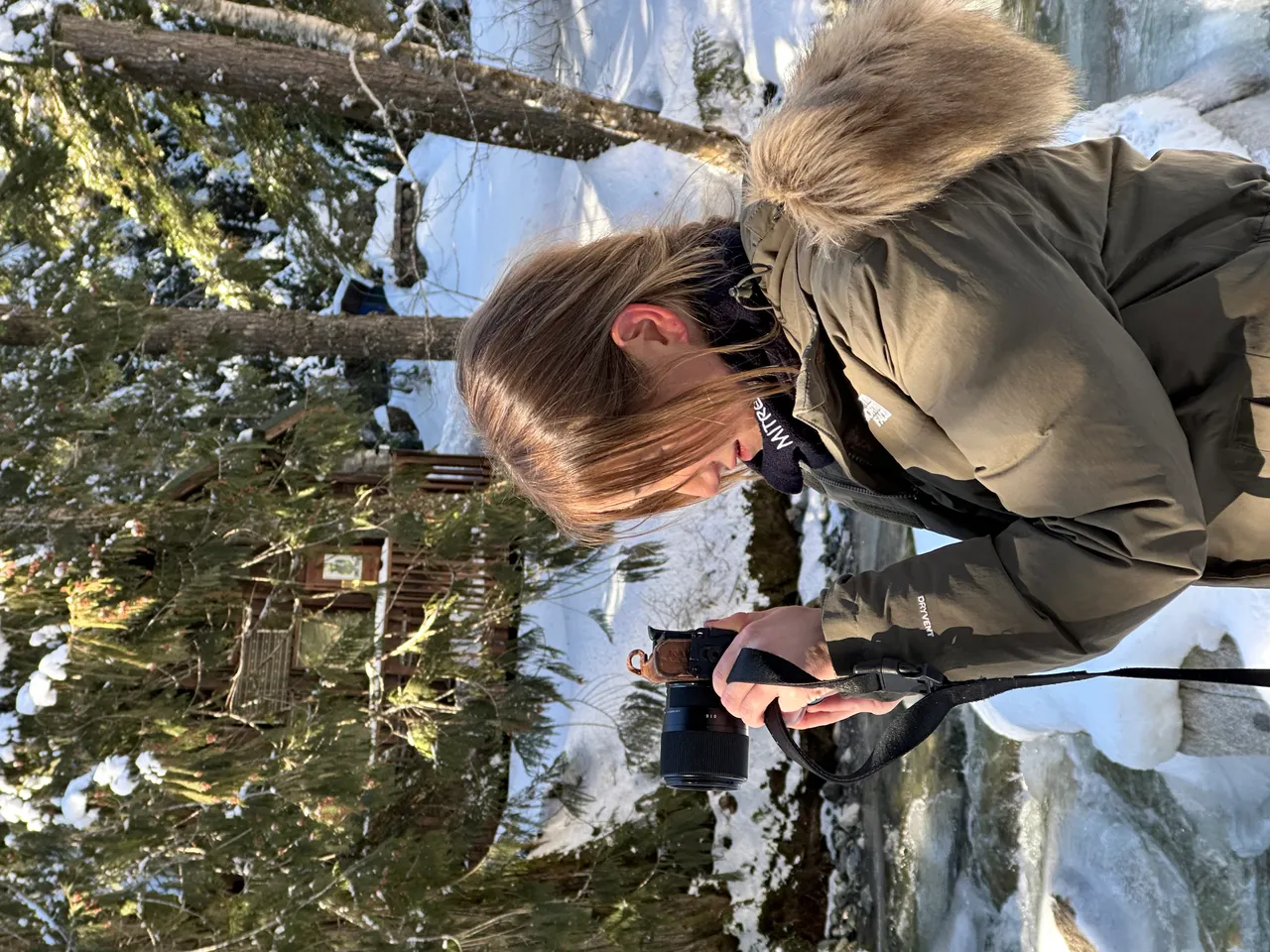 Out on a shoot with camera