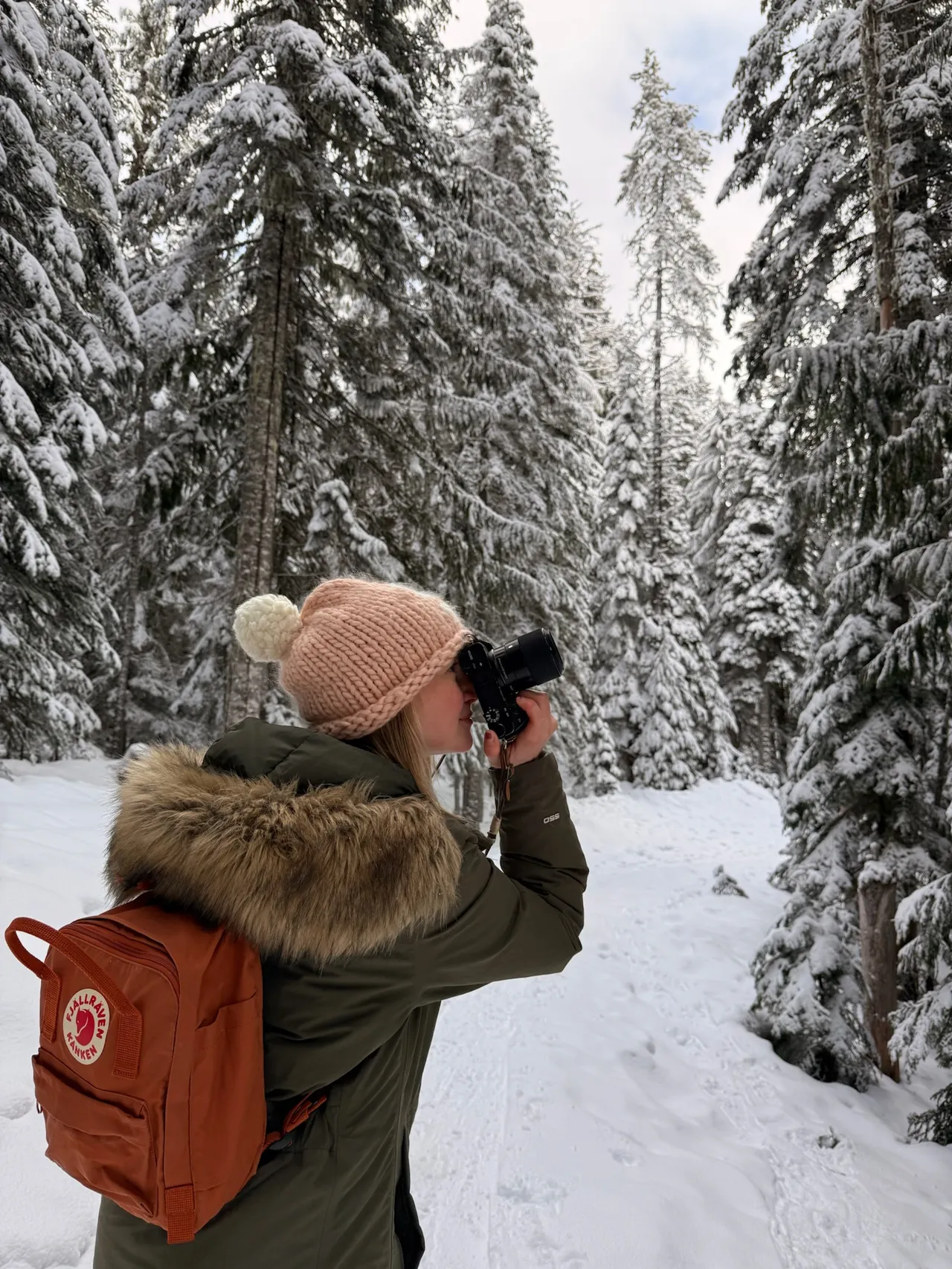 Out in the field with camera in hand