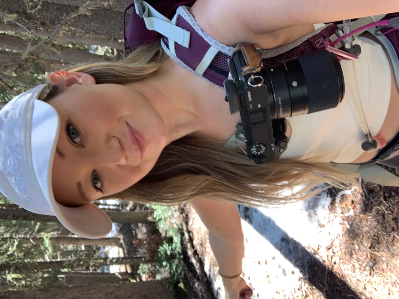 Camera setup on tripod during a shoot