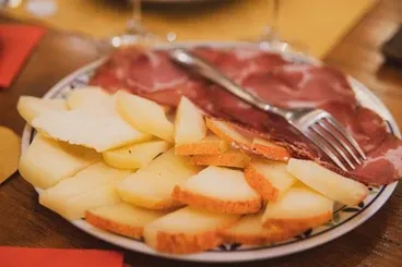 Italian cheese plate