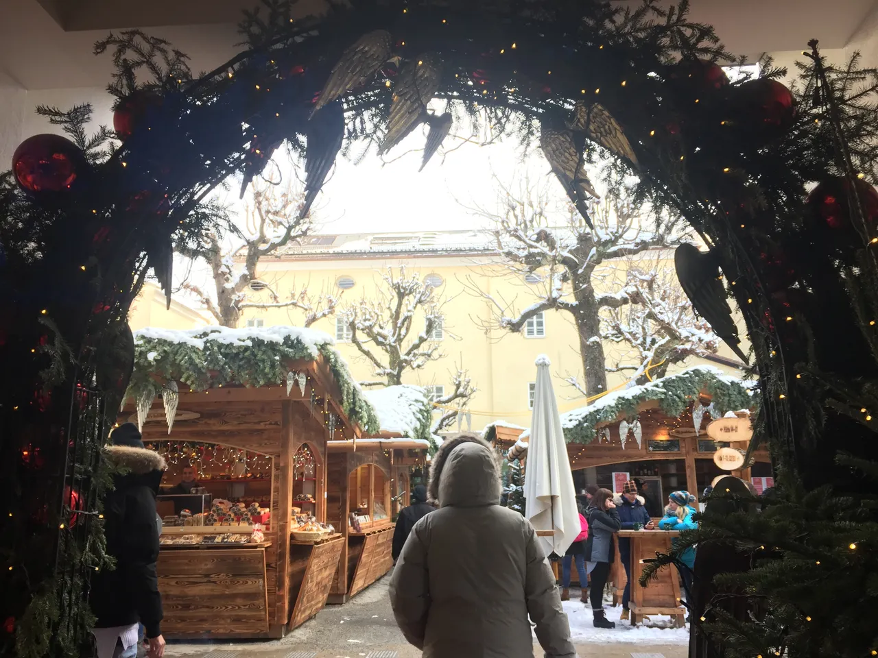 Christmas market in Austria