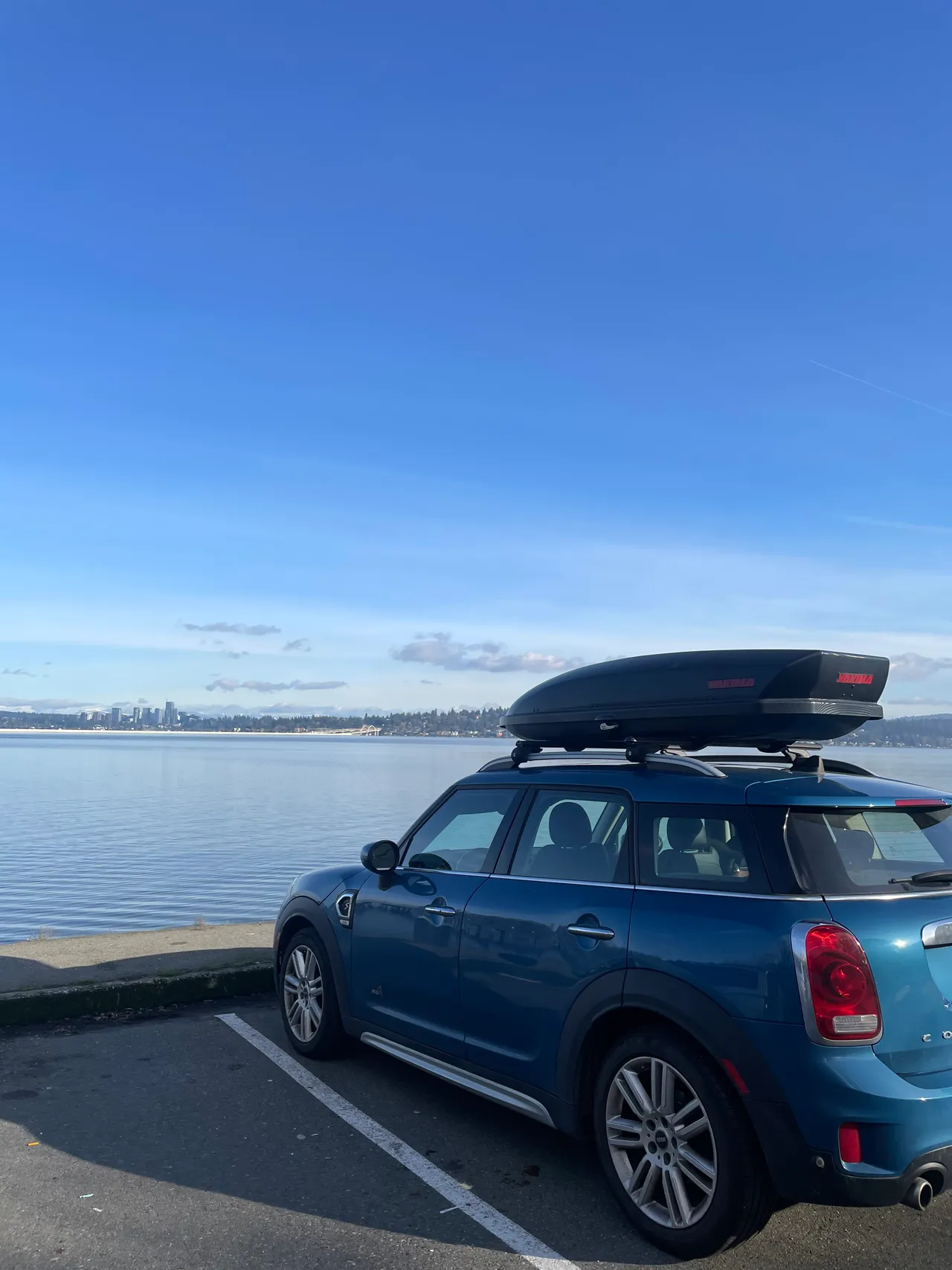 MINI Cooper Countryman arriving in Seattle, Washington