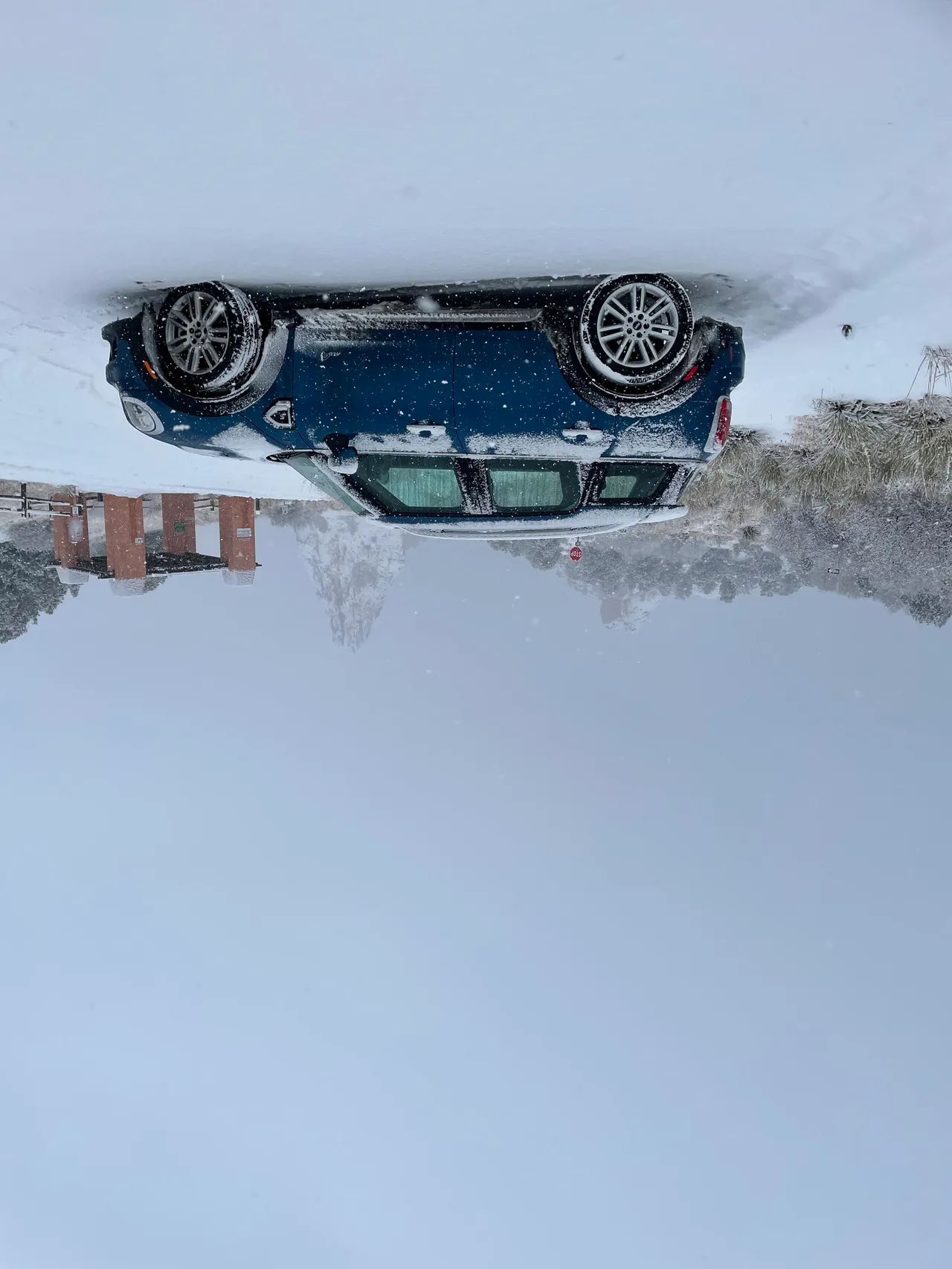 MINI Cooper Countryman in the snow in Colorado