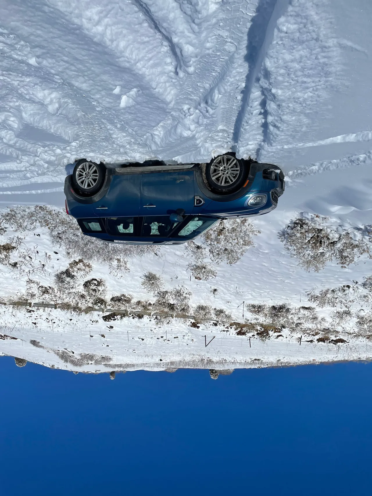 MINI Cooper Countryman in the snow in Colorado