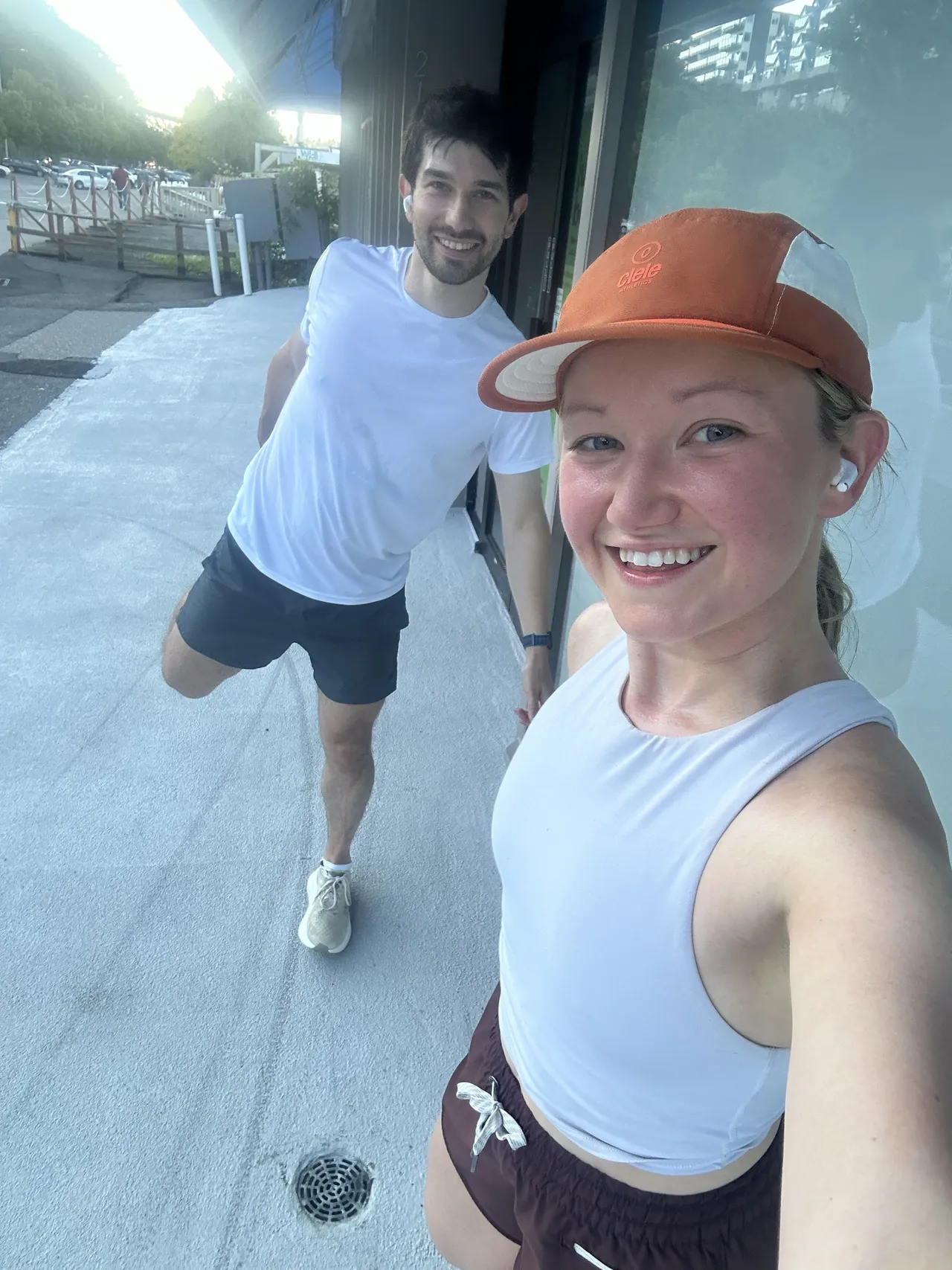 Running while traveling