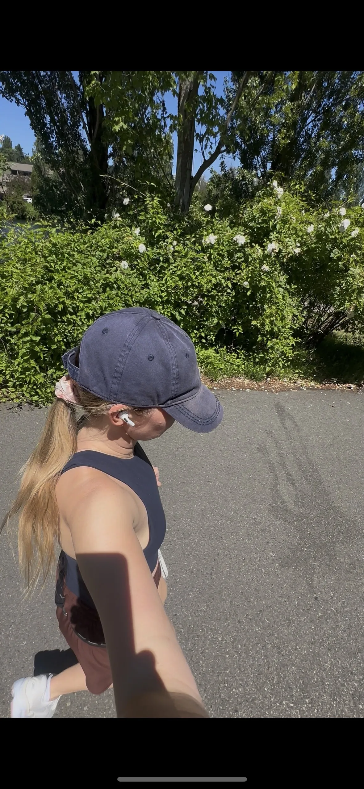 Strava run map while traveling